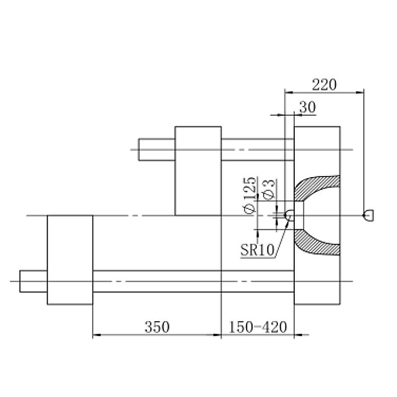 Máquina de moldeo por inyección de accesorios de tubería de PVC SLA128